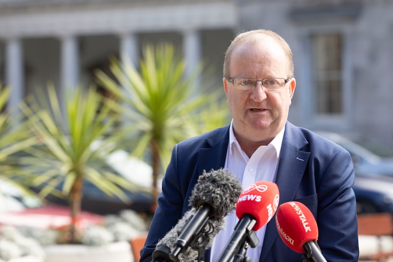 Independent Ireland’s leader Michael Collins. Photograph: Sam Boal/Collins Photos 