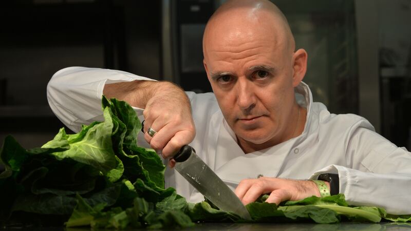 He’s an occasional visitor  to professional kitchens, but cooking restaurant dishes at home is an entirely different experience as Conor Pope discovers. Photograph: Alan Betson / The Irish Times