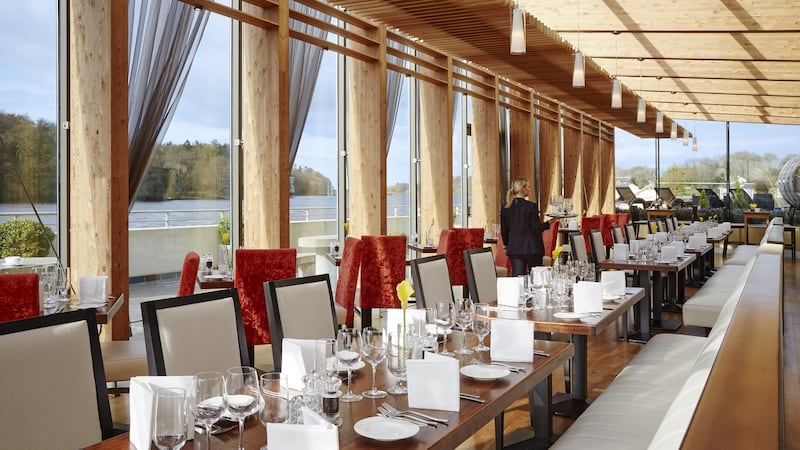 Summer Supper from the garden at the Ice House hotel in Ballina