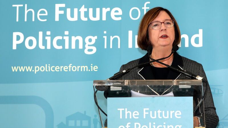 Commission on the Future of Policing in Ireland of Commission chair Kathleen O’Toole: for reform, the Government must resist negative lobbying by institutional and vested interests.  Photograph: Commission on the Future of Policing in Ireland/PA