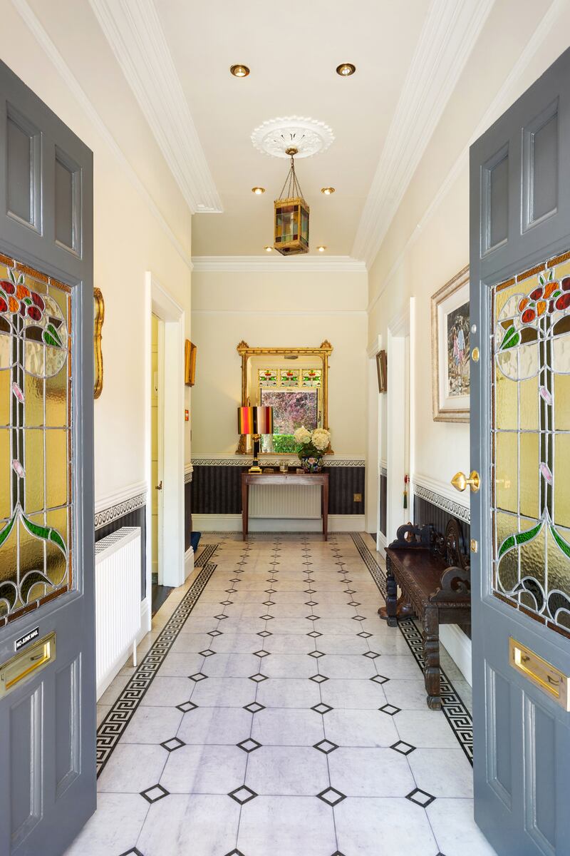 Front hallway.