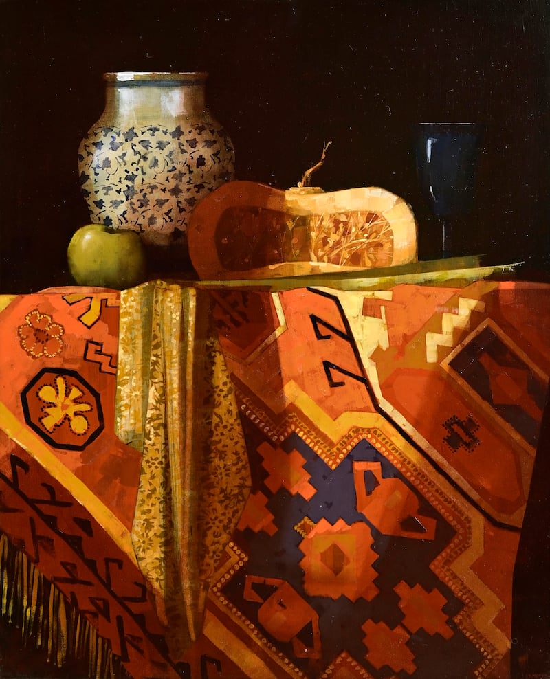 Still Life with Pumpkin by Martin Mooney