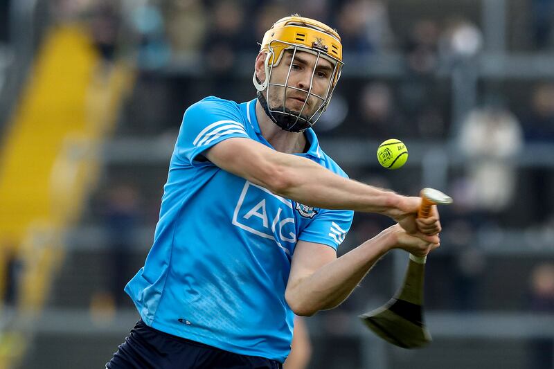 The speed of Dublin's forwards, including Ronan Hayes, makes the team better suited to Croke Park than to Parnell Park. Photograph. Photograph: Lorraine O’Sullivan/Inpho