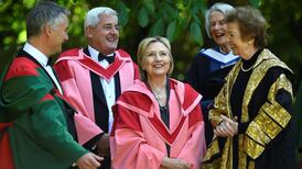 Clinton hails generation of ‘unlikely activists’ during Dublin visit