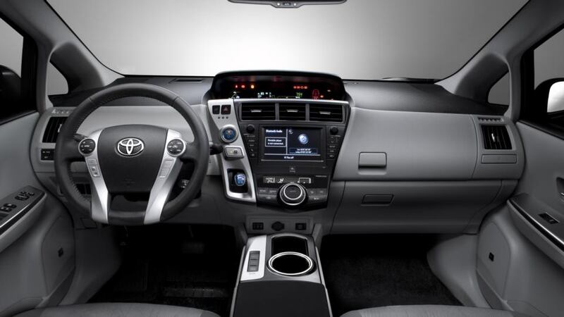 Stylish: the Prius+ has one of the best cabins Toyota has built