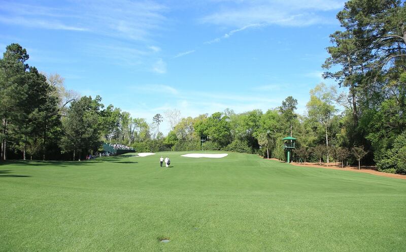 The first Par 3 on the course is known as one of the toughest holes.