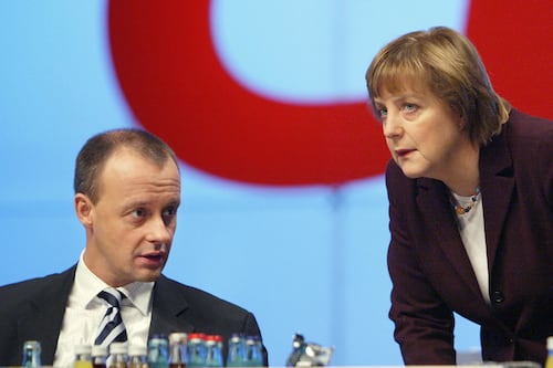 Angela Merkel thwarted Friedrich Merz’s ambition to succeed her. Now they have buried the hatchet