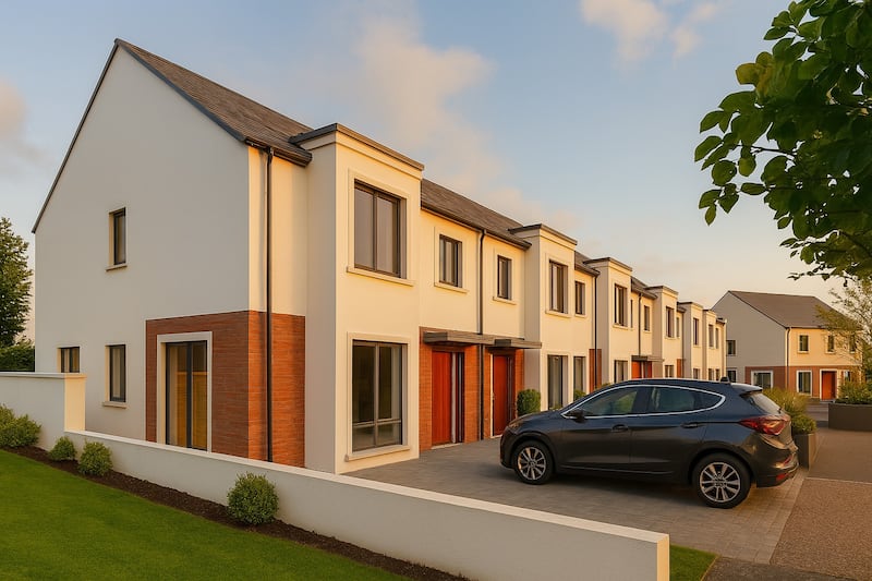 A selection of two-, three- and four-bed houses will be available at Broom Heights, Midleton, Co Cork