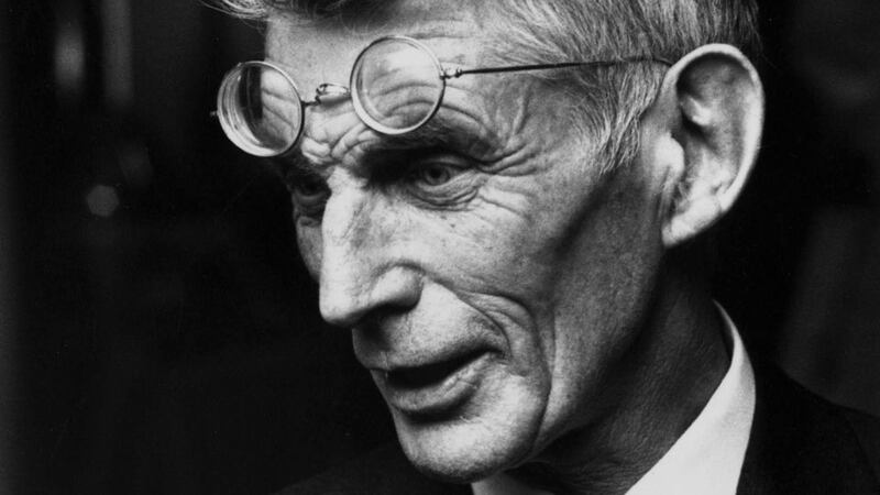 Samuel Beckett (1906-1989) at a first night performance. ‘I am not long for this world. No great loss.’ Photograph: Hulton Getty