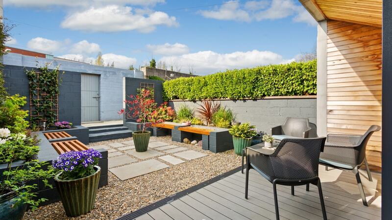 Patio and garden