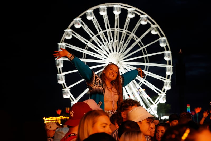 Electric Picnic: Niall Horan fans. Photograph: Alan Betson