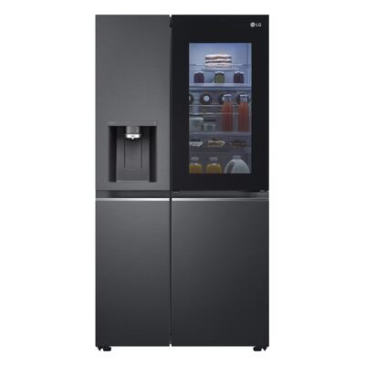 The door-in-door feature is energy-saving and allows you to reach for often-used items such as milk without opening the entire door