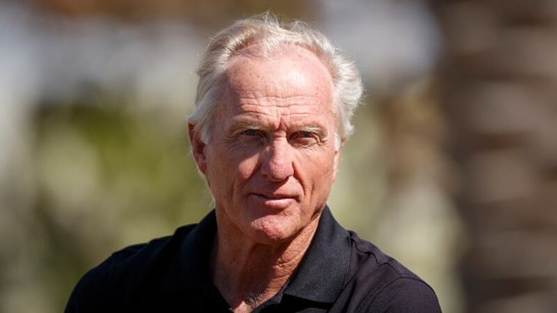 It is unlikely that Greg Norman will be playing at this year’s Open Championship. Photograph:  Oisin Keniry/Getty Images