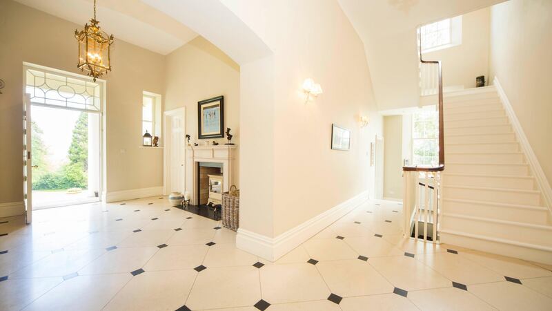 The hall at Croneybyrne House