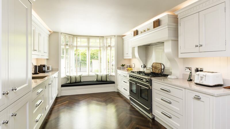 The kitchen.