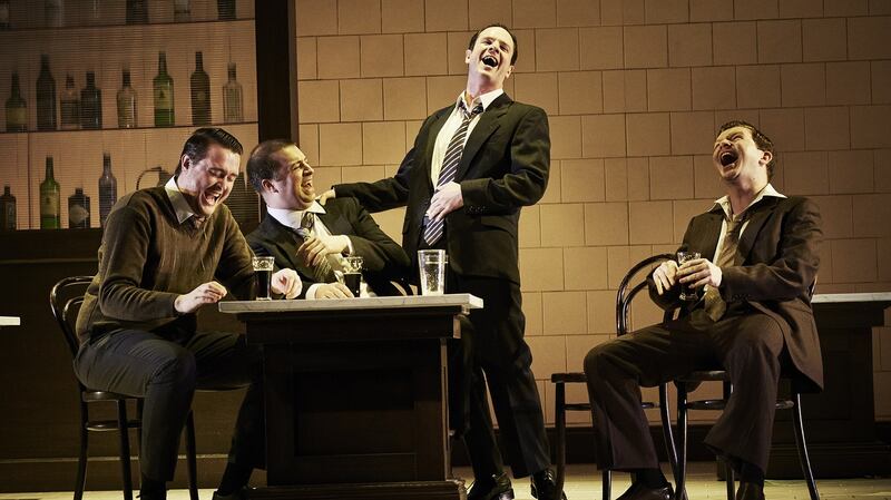 The cast of Counterparts in Dubliners. Photograph:  Ros Kavanagh