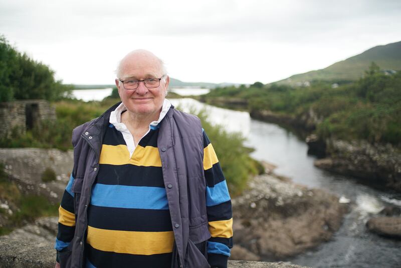 Angler Tim McCormick, who has fished the near Dawros river for 50 years, says nearby salmon fish farms could damage local stock. Photograph: Enda O'Dowd