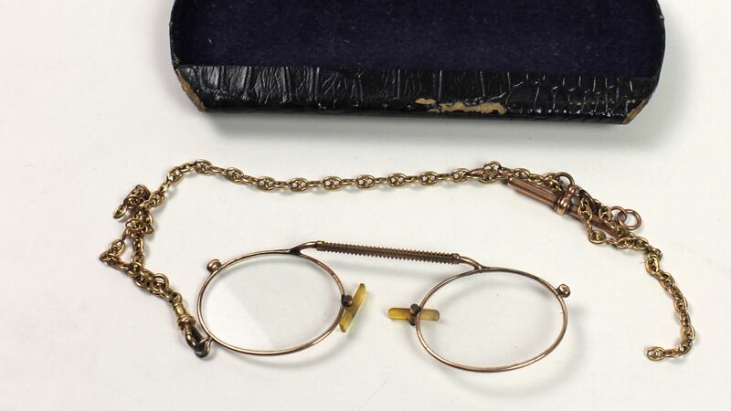 A pair of WB Yeats’s glasses estimated at €500-€600