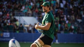 South Africa’s lock Eben Etzebeth to play against Ireland after quick recovery