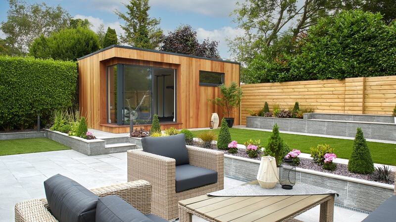 A home gym by Garden Room   in Blackrock