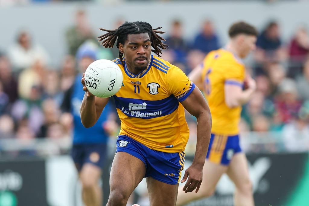 Ikem Ugwueru of Clare. Photograph: Natasha Barton/Inpho