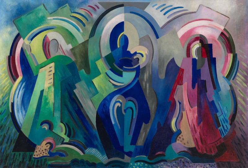 The Art of Friendship: The Virgin of Éire, by Mainie Jellett. Photograph: National Gallery of Ireland