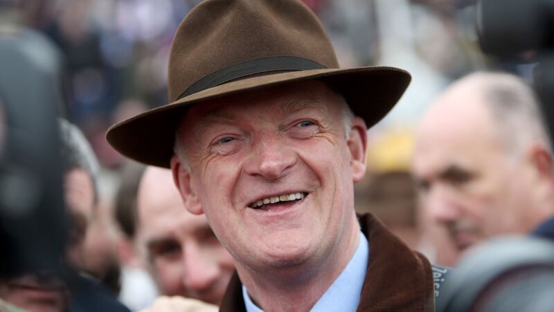 Trainer Willie Mullins  indicated Faugheen  may appear next in the €100,000 Ryanair Hurdle at Leopardstown. Photograph: David Davies/PA Wire