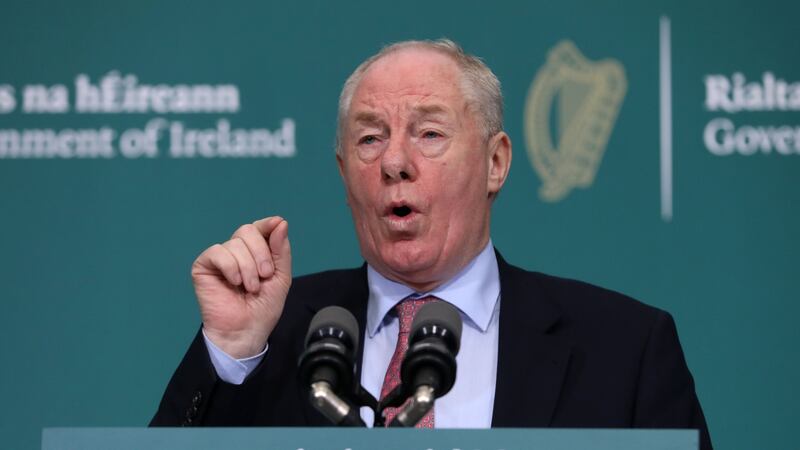 Fine Gael TD Michael Ring: ‘People want to get back to normality, to get back living. Enough is enough.’ Photograph: Crispin Rodwell