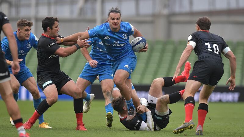 Newly-qualified James Lowe could offer  real X-Factor to the Ireland attack in the Autumn Nations Cup.   Photograph: Charles McQuillan/Getty Images