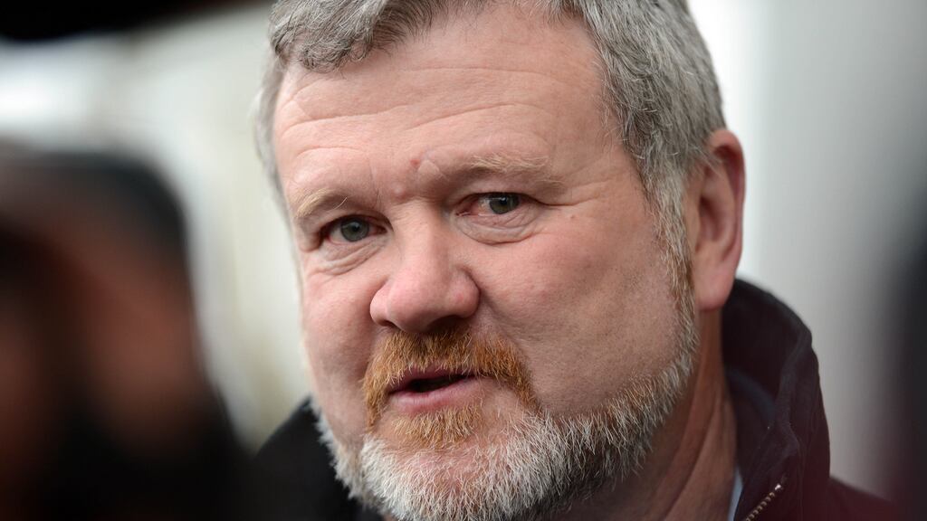 Eoin ‘Bomber’ Liston said Kieran Donaghy was telling him a story when he was called by his nickname. Photograph: Eric Luke/The Irish Times