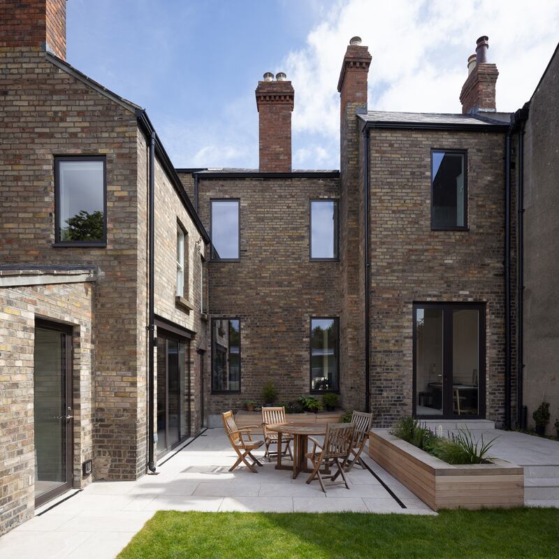 Rear of house