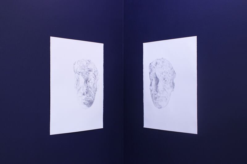 Divergent Lines: Nelson's Head (Negitive), Nelson's Head (Positive), by Brian Fay