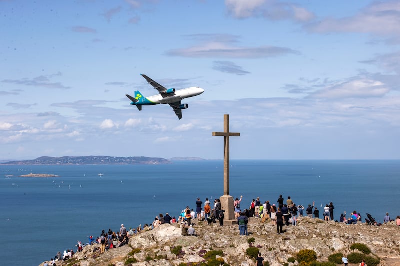 Bray Air Display: Aer Lingus Airbus A320neo. Photograph: Tom Honan