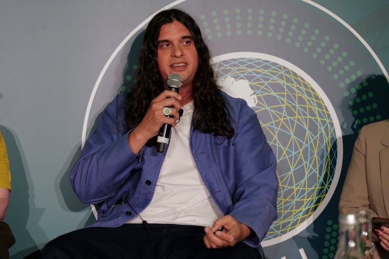 Arveene Juthan, music producer and member of the Emigrant Services Advisory Committee. Photograph: Paulo Nunes dos Santos