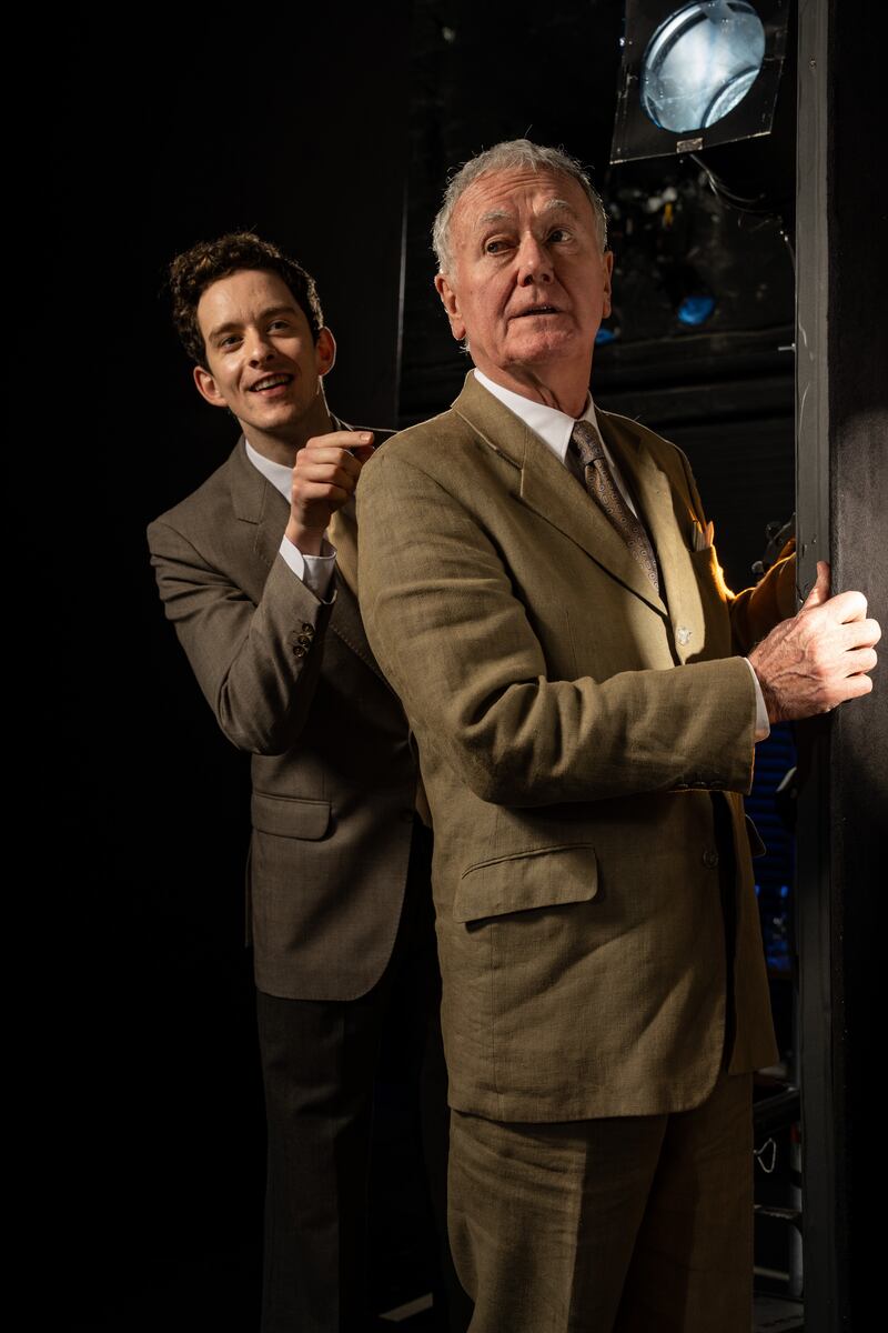 Matthew Malone and Bryan Murray: Malone is Murray's younger on-stage alter-ego. Photograph: Patrick Redmond