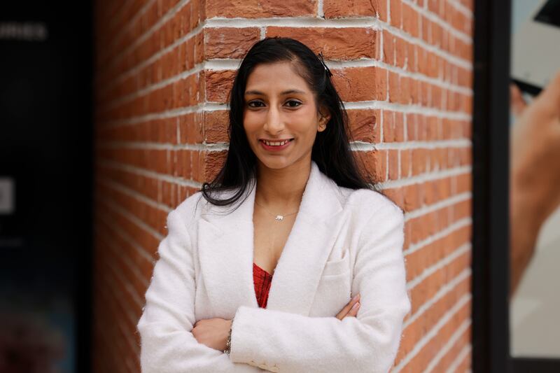 Nishtha Khanna, who moved from India to Ireland in 2020. Photograph: Alan Betson