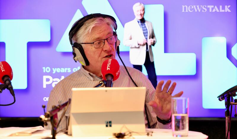 Newstalk presenter Pat Kenny built on his recent momentum and now has 216,000 listeners, an all-time high for the show. Photograph: Newstalk