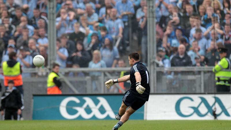 Cluxton kicked the winning point in the 2011 All-Ireland final. Photo: Cathal Noonan/Inpho