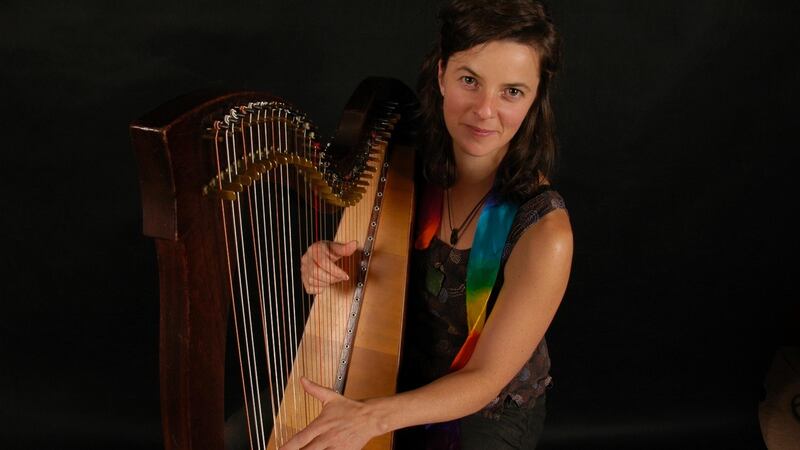 Music tutors on Achill include harpist Laoise Kelly
