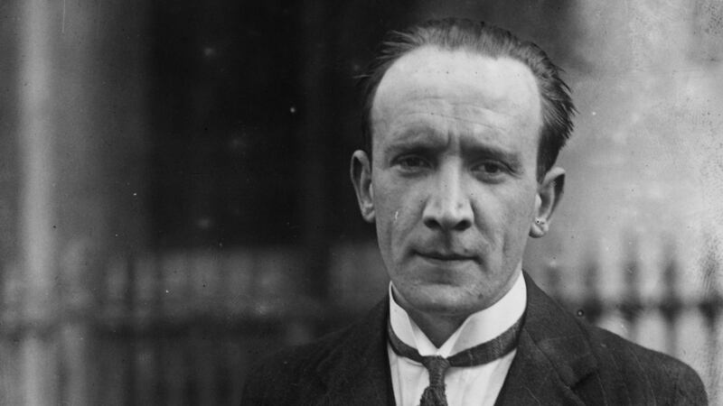 Kevin O’Higgins in February 1922: came to be centrally identified with the controversial executions policy and remains the only Irish minister ever assassinated in the history of the State. Photograph: Topical Press Agency/Getty Images