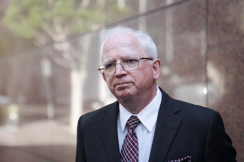 John Eastman, a conservative lawyer and former US supreme court clerk who joined the Trump camp after the November 2020  election. Photograph: Eric Thayer/Bloomberg