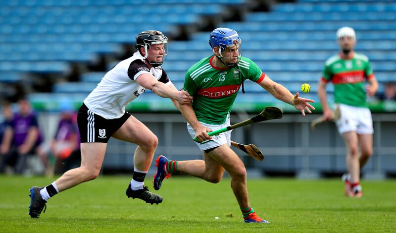 John McGrath scored 12 points for Loughmore-Castleiney in their win over Thurles Sarsfields. Photograph: Ryan Byrne/Inpho