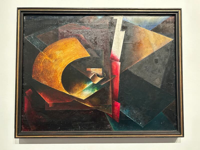 El Lissitzky, Composition (1918-1920). Photograph: Naomi O'Leary