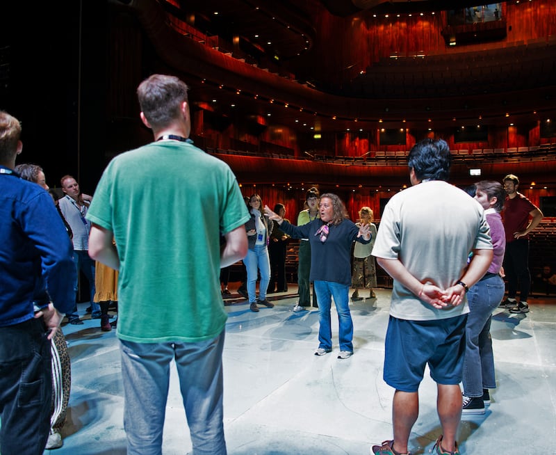 Rosetta Cucchi in rehearsals at the National Opera House. Photograph: Pádraig Grant