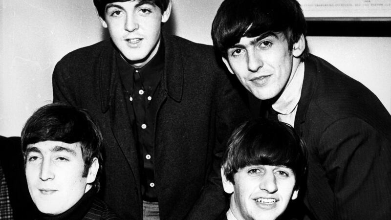 The  Beatles in Dublin, in November 1963. Photograph:  Dermot O’Shea/The Irish Times