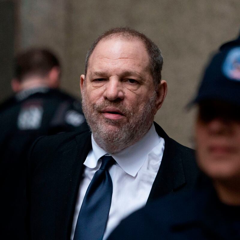 Disgraced Hollywood mogul Harvey Weinstein: clashed with Peter Jackson. Photograph: Don Emmert/AFP via Getty