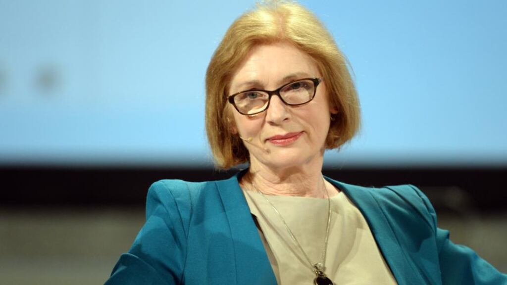 MInister for Education Jan O Sullivan: Urged INTO delegates to be realistic on pay demands and  was not invited to address ASTI delegates. Photograph: Cyril Byrne/The Irish Times