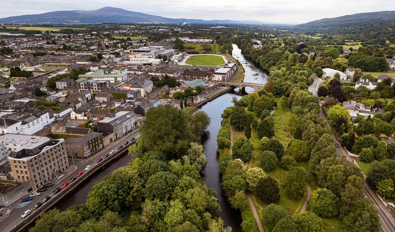 Clonmel, with the Comeragh mountains and the Suir river, 'two assets of natural beauty any town would surely be happy to have'. Photograph: John D Kelly