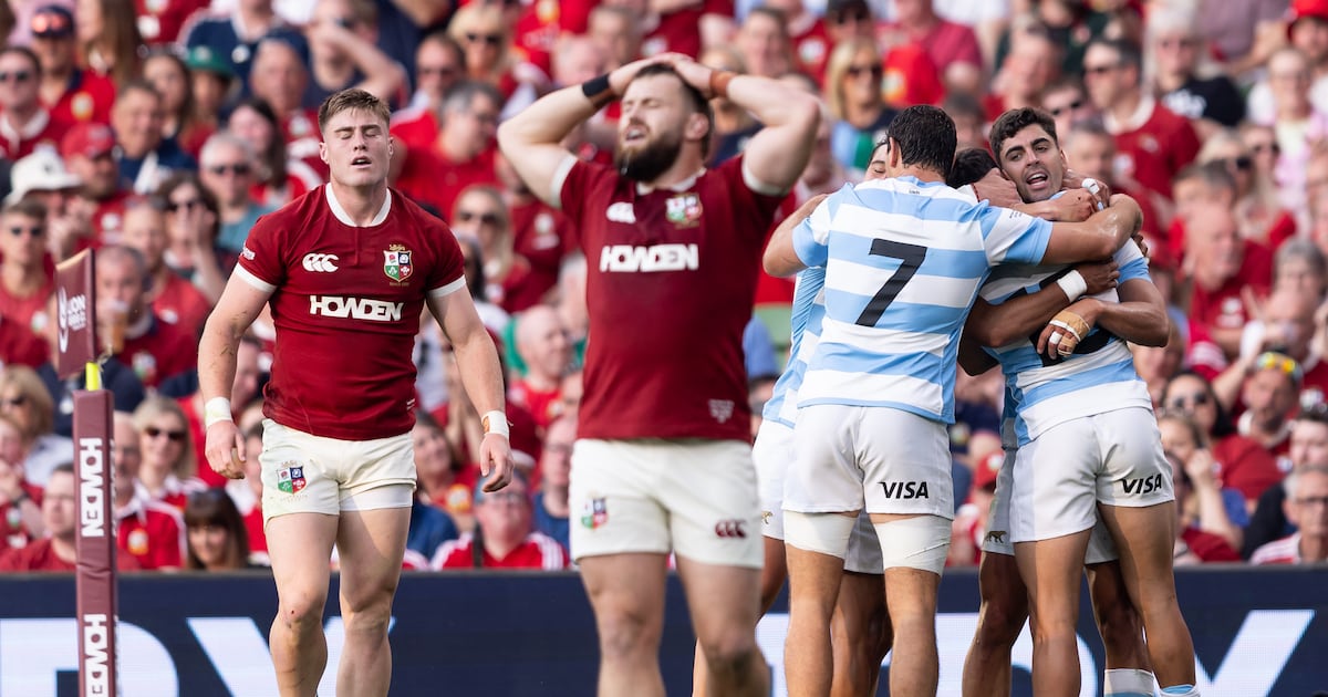 Lions left to rue missed chances as Argentina win in Dublin