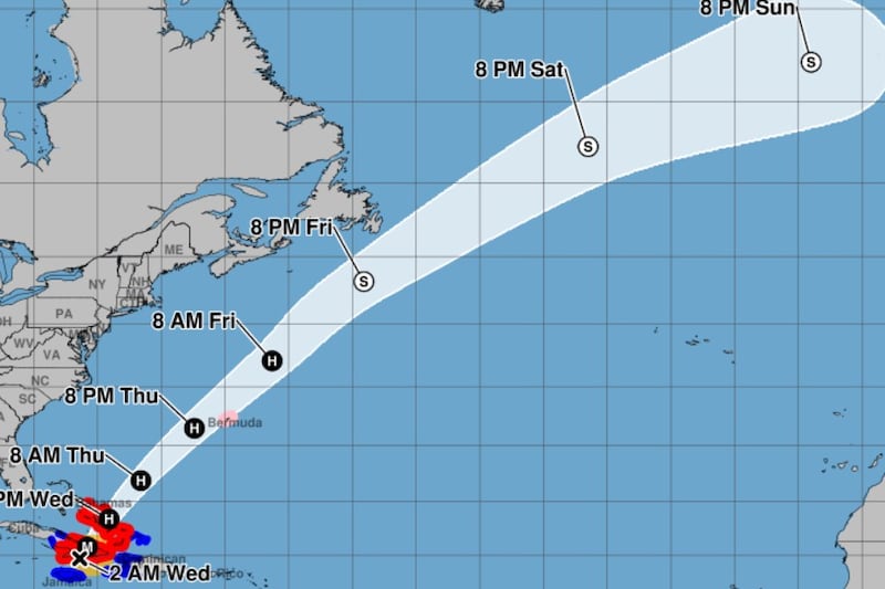 Hurricane Melissa path will see it weaken across Atlantic and ‘come fairly close’ to Ireland, Met Éireann says